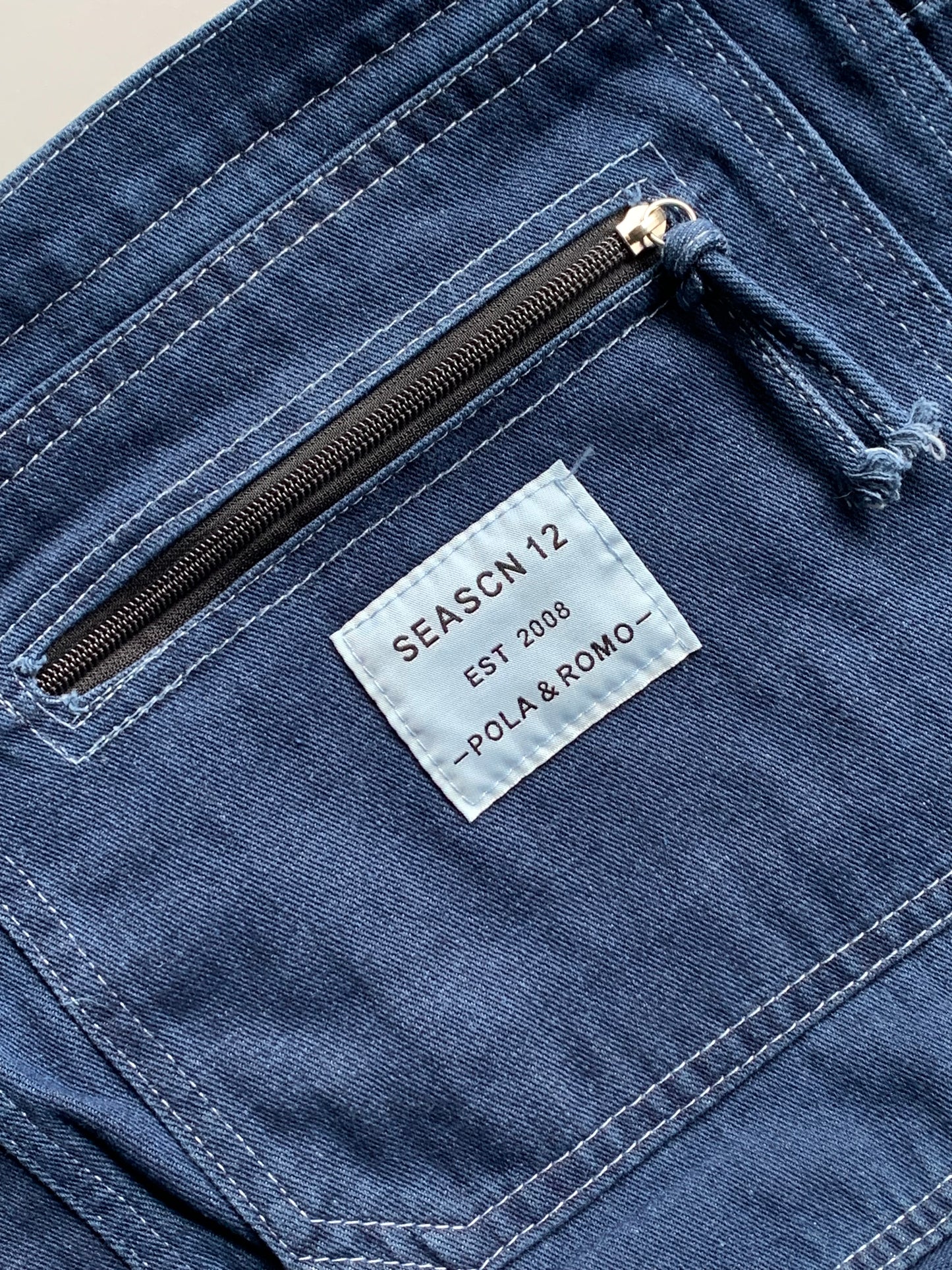 SEASCN-12 Denim Messenger