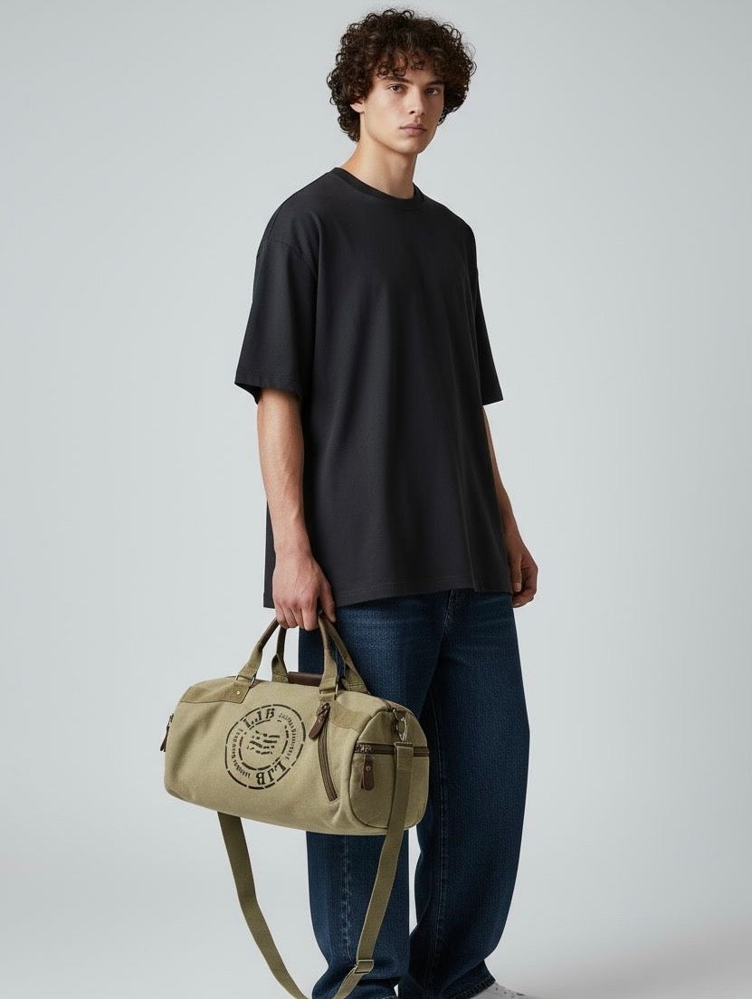 LGB Imp Denim Duffle Bag
