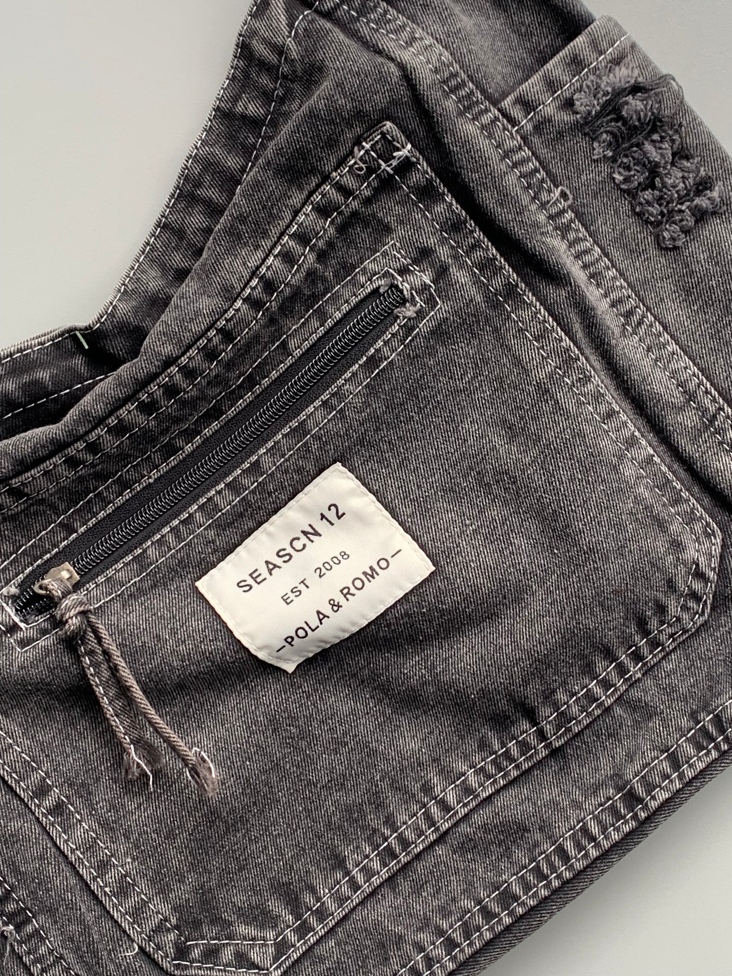 SEASCN-12 Denim Messenger