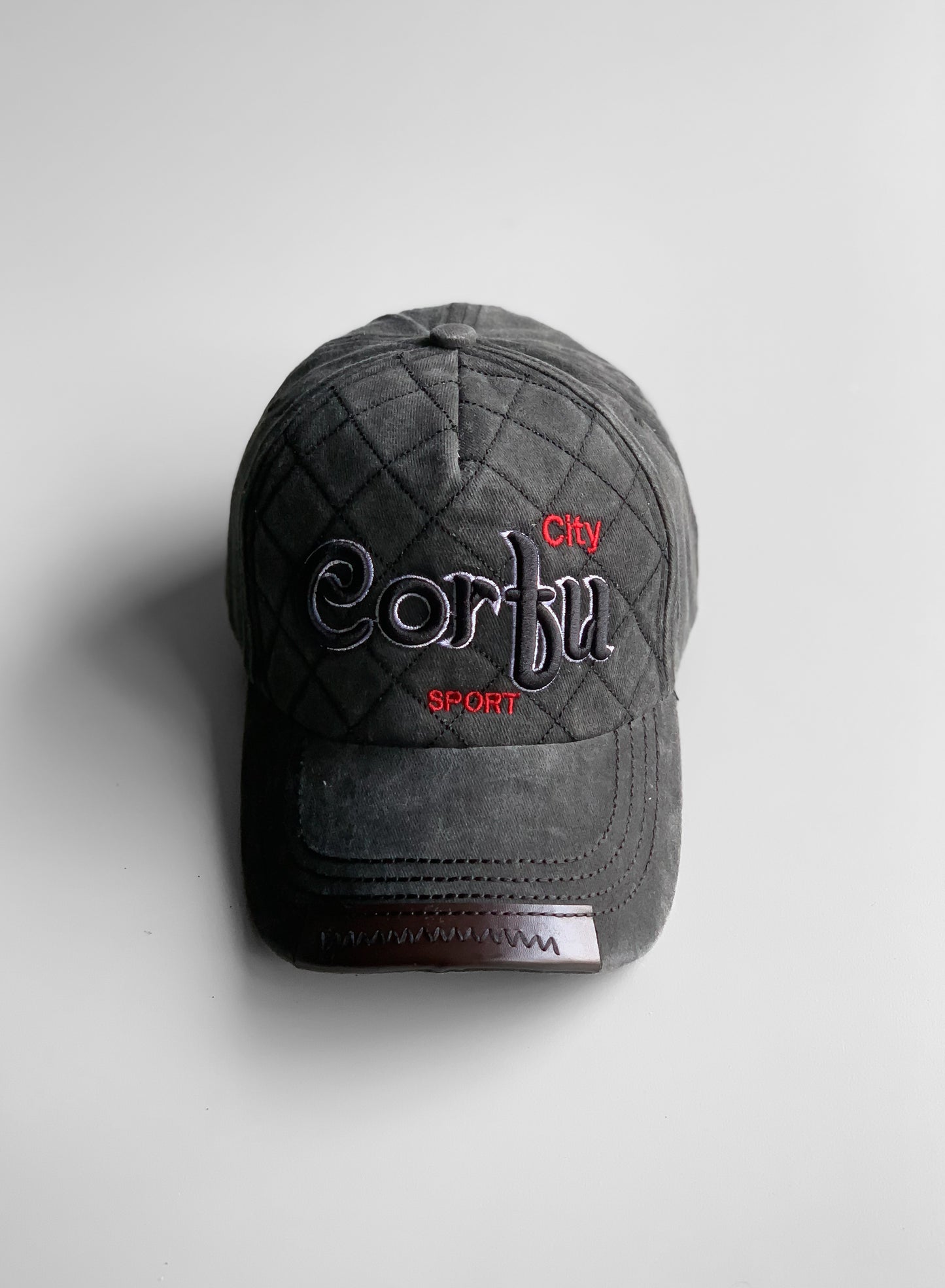 Corfu Olive Denim Cap