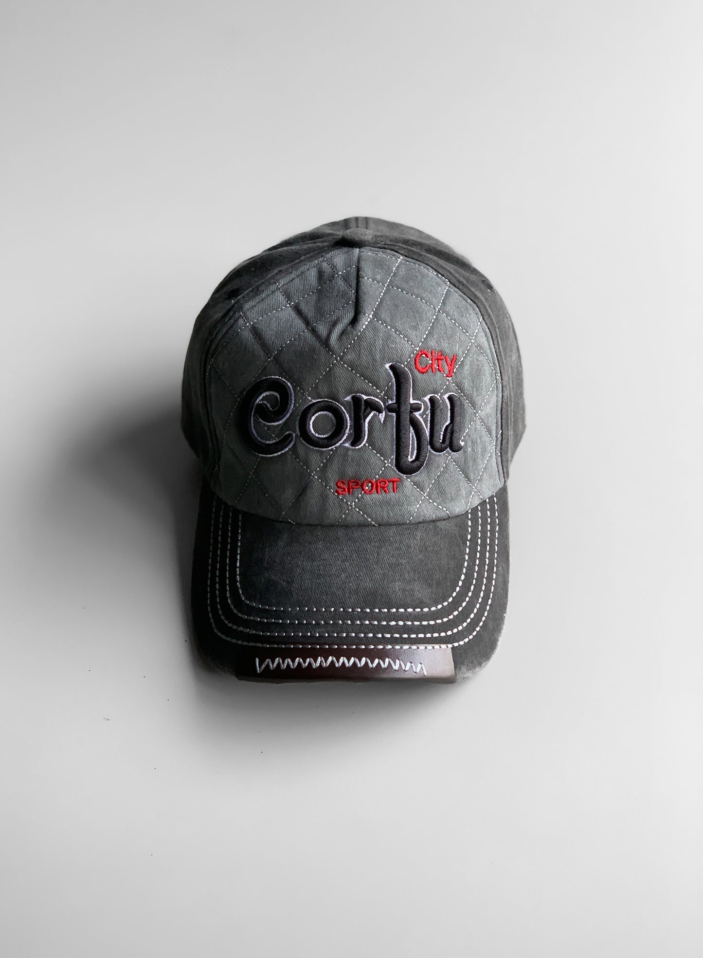 Corfu Olive Denim Cap