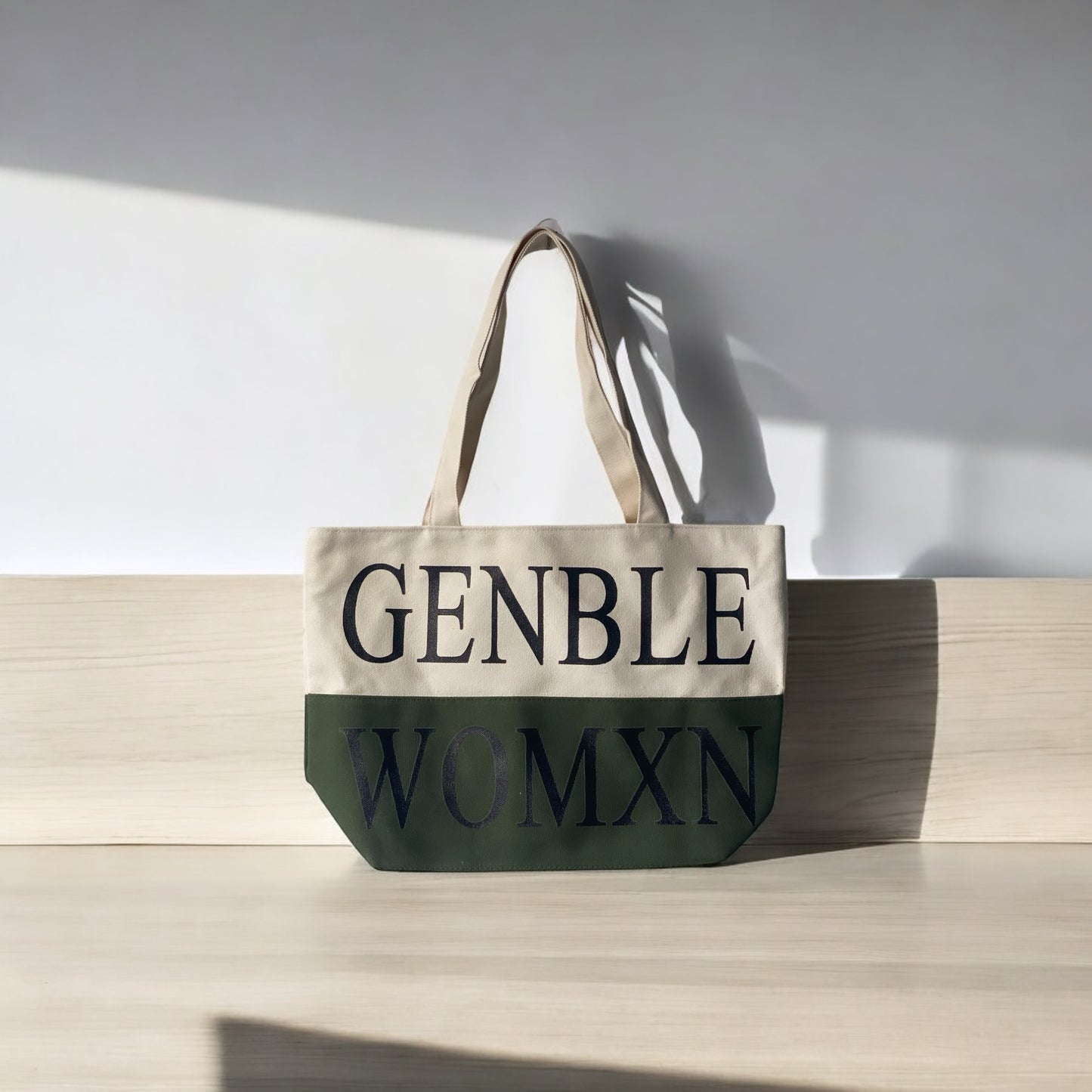 Genble Womxn Canvas tote