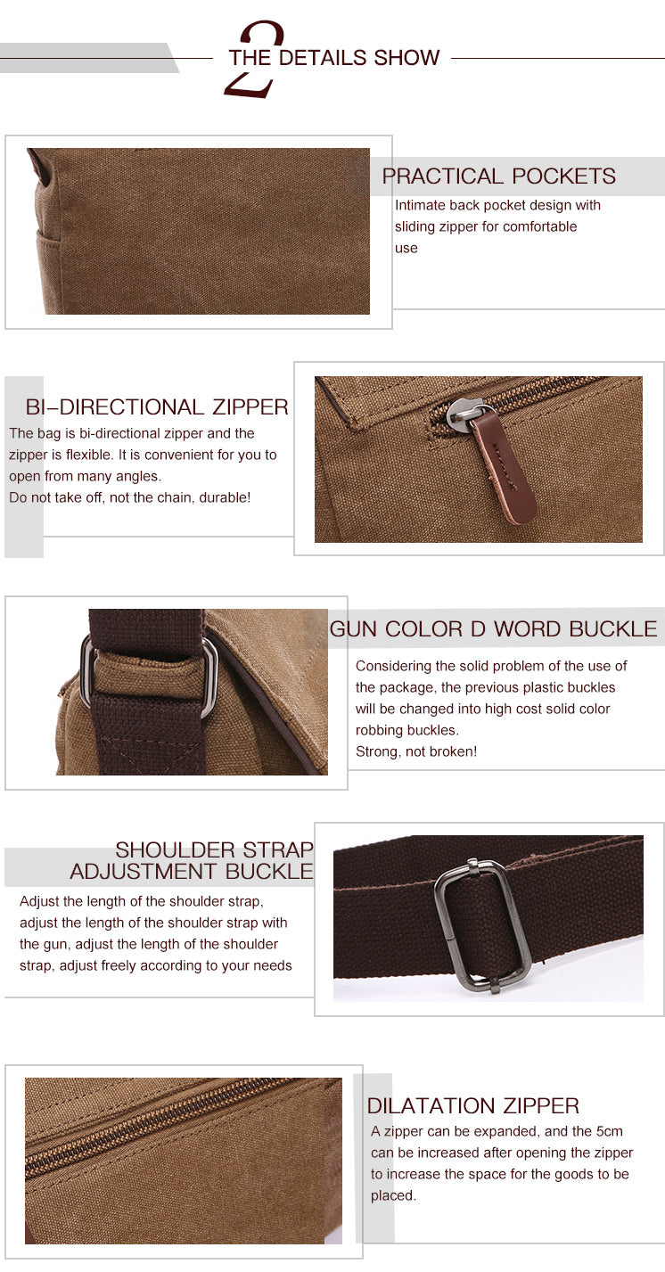 Hest Erl Vintage Messenger