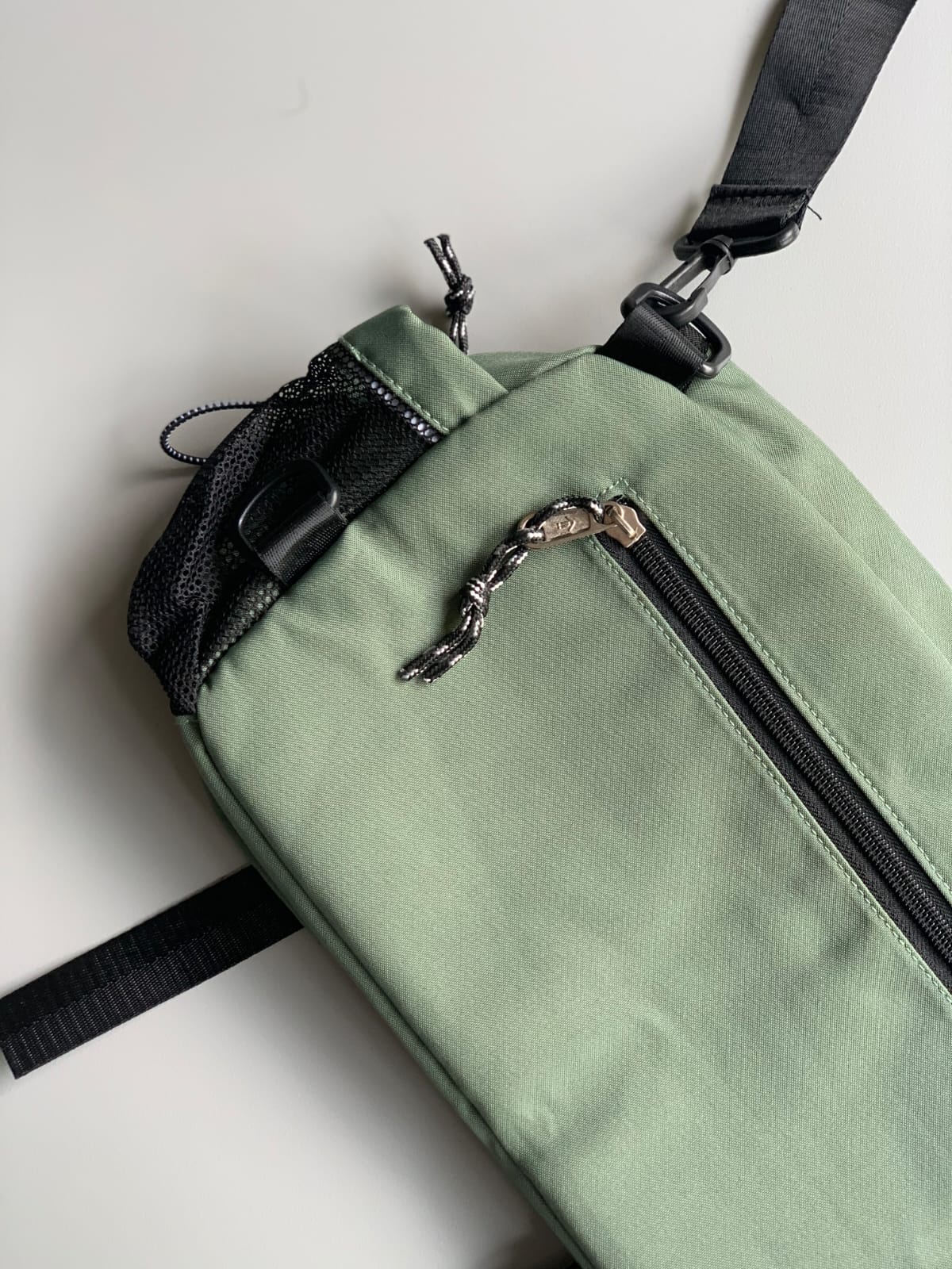 Feather Messenger Bag