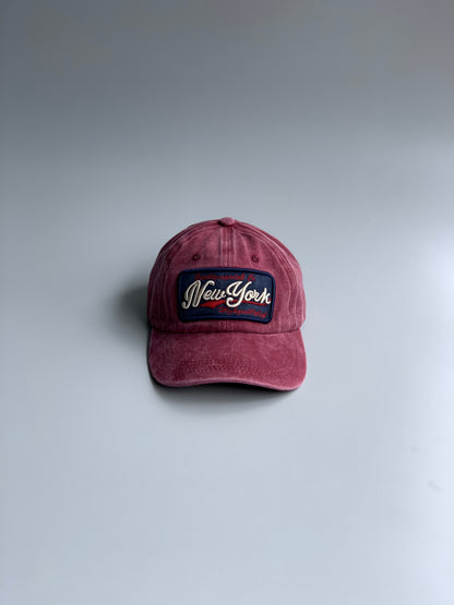 New York denim cap