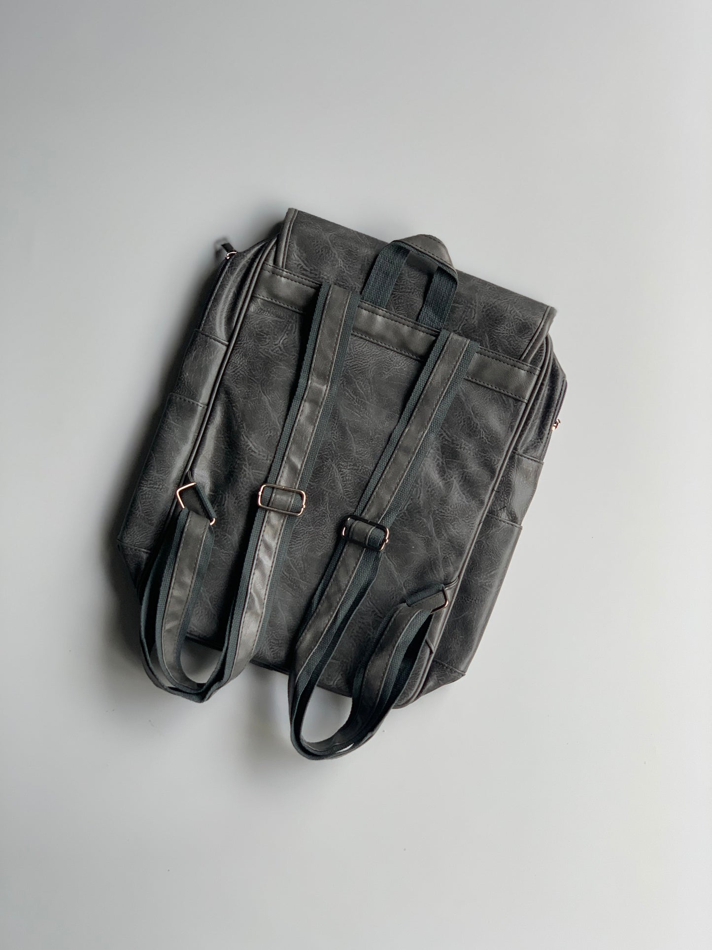 Leather imp backpack