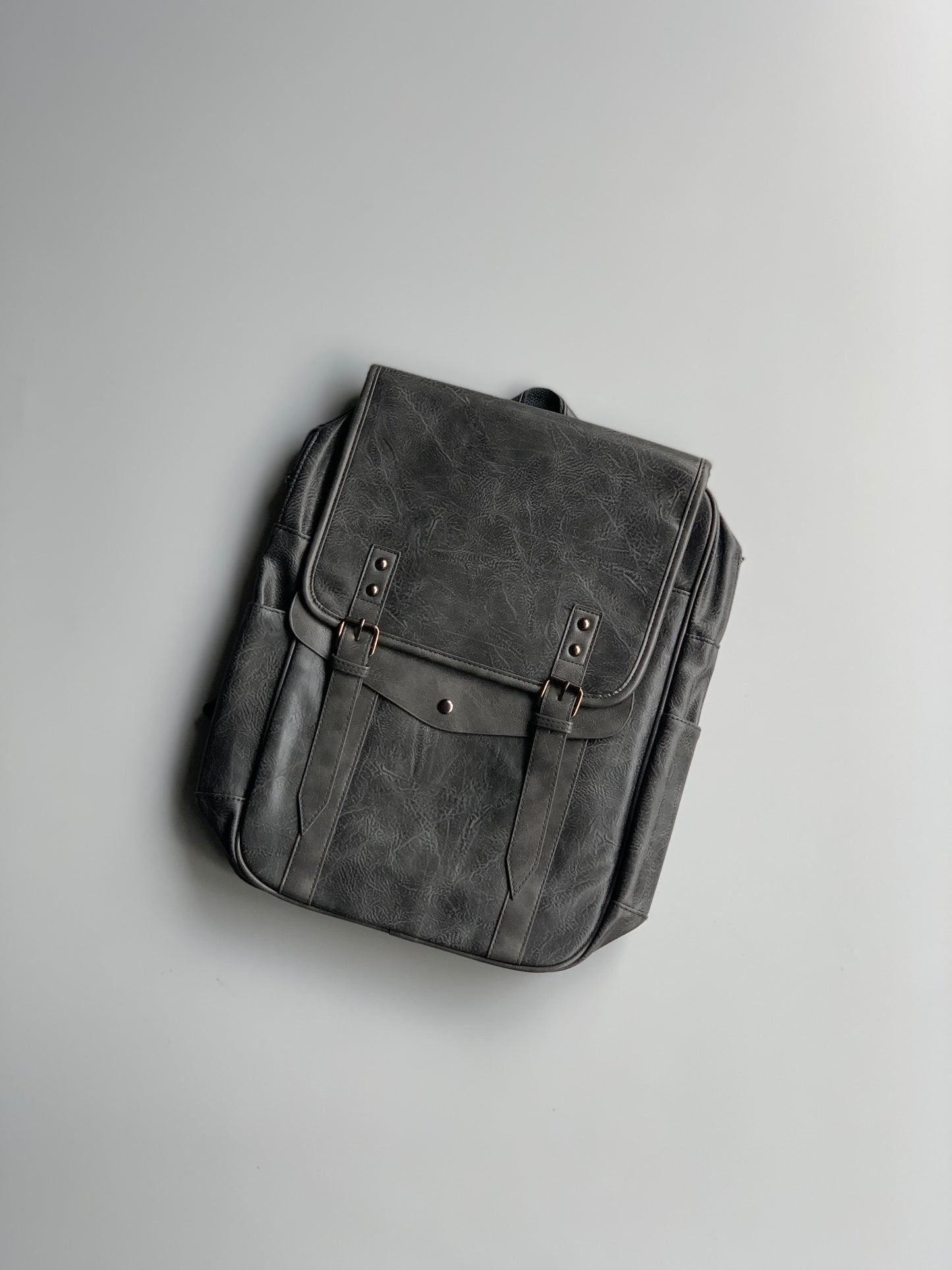 Leather imp backpack