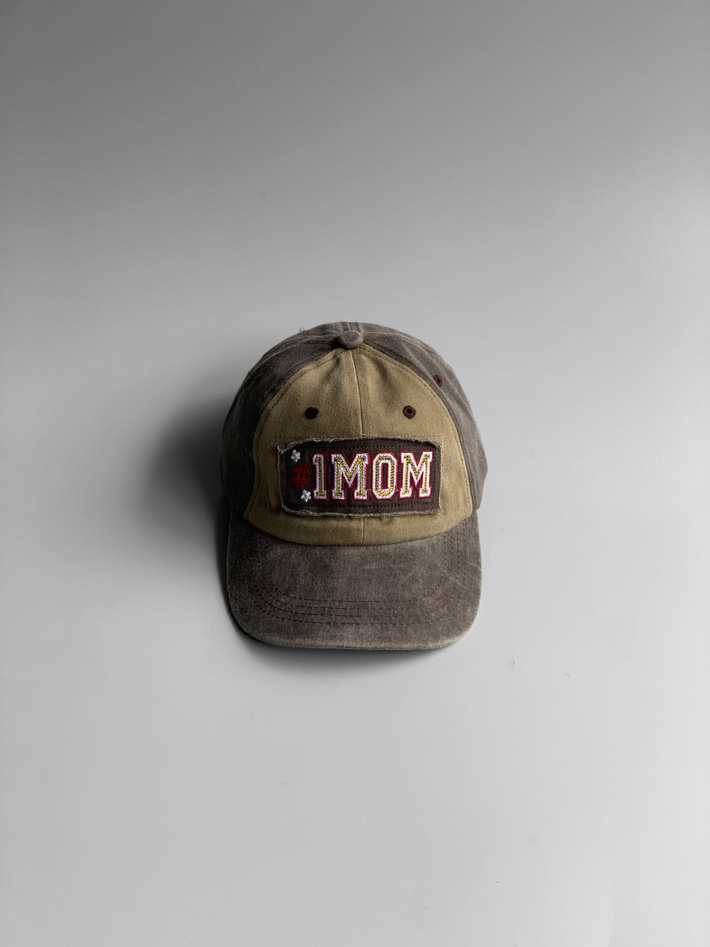1 MOM denim cap