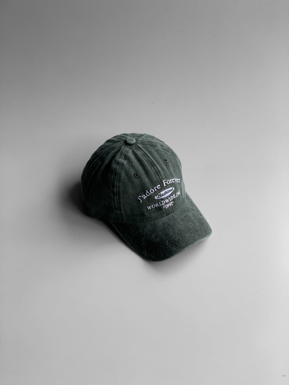 J'adore Forever denim cap