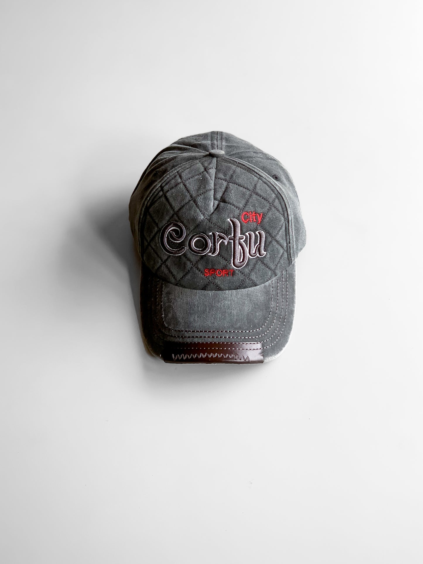 Corfu Olive Denim Cap