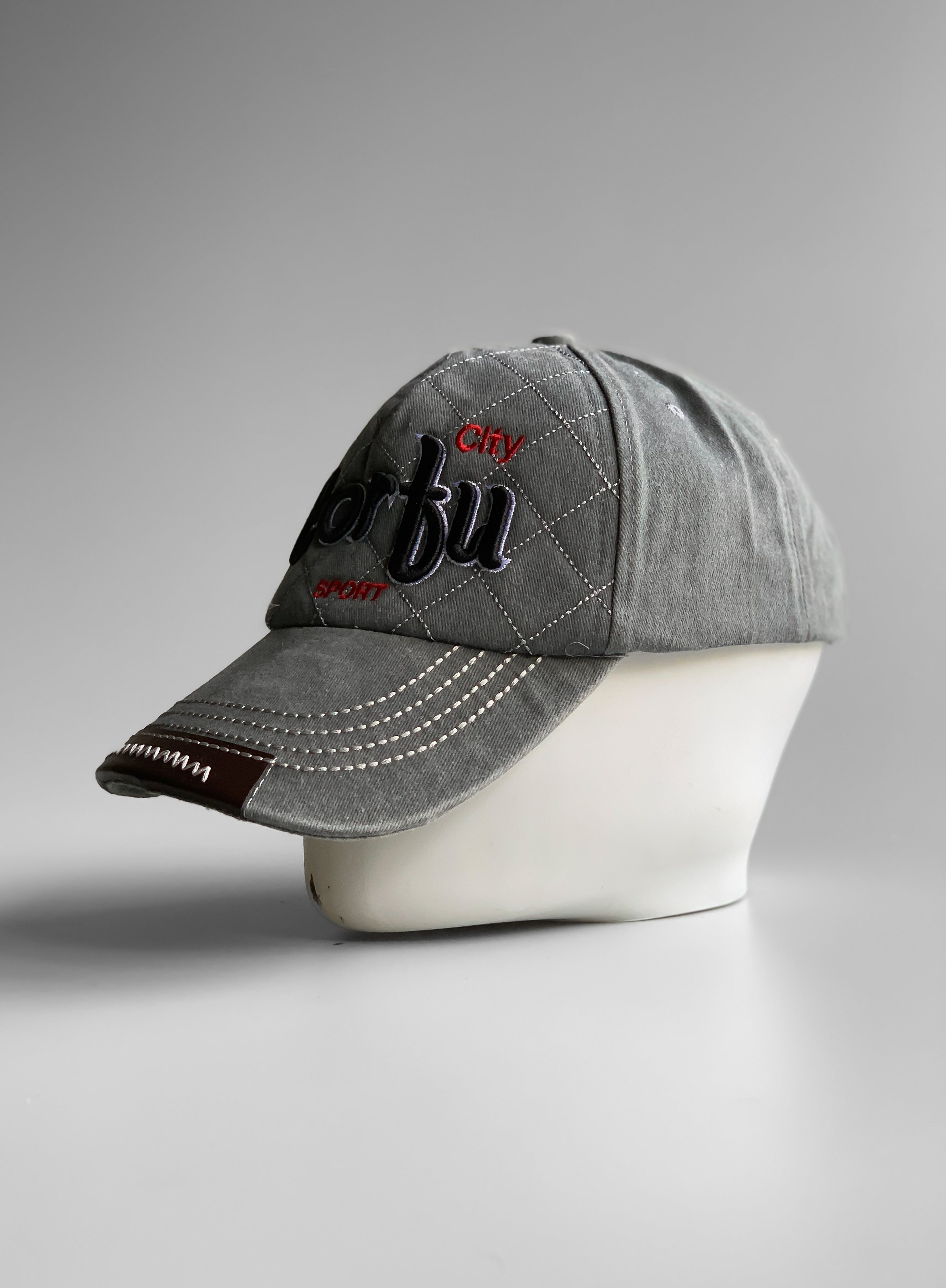 Corfu Olive Denim Cap