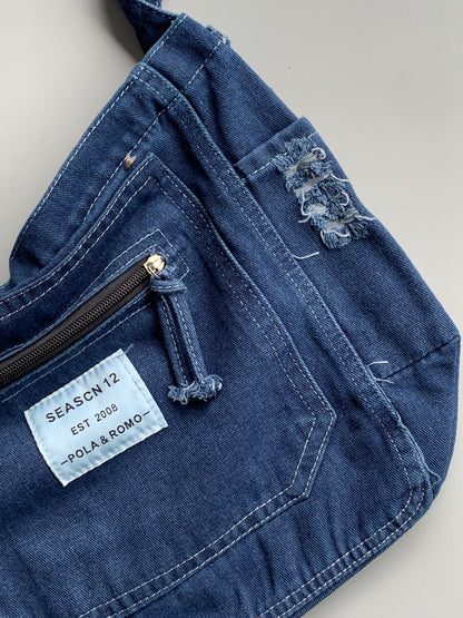 SEASCN-12 Denim Messenger