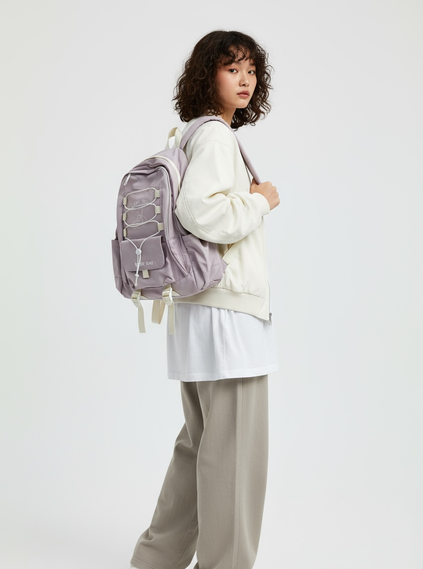 Pastel Loop Backpack