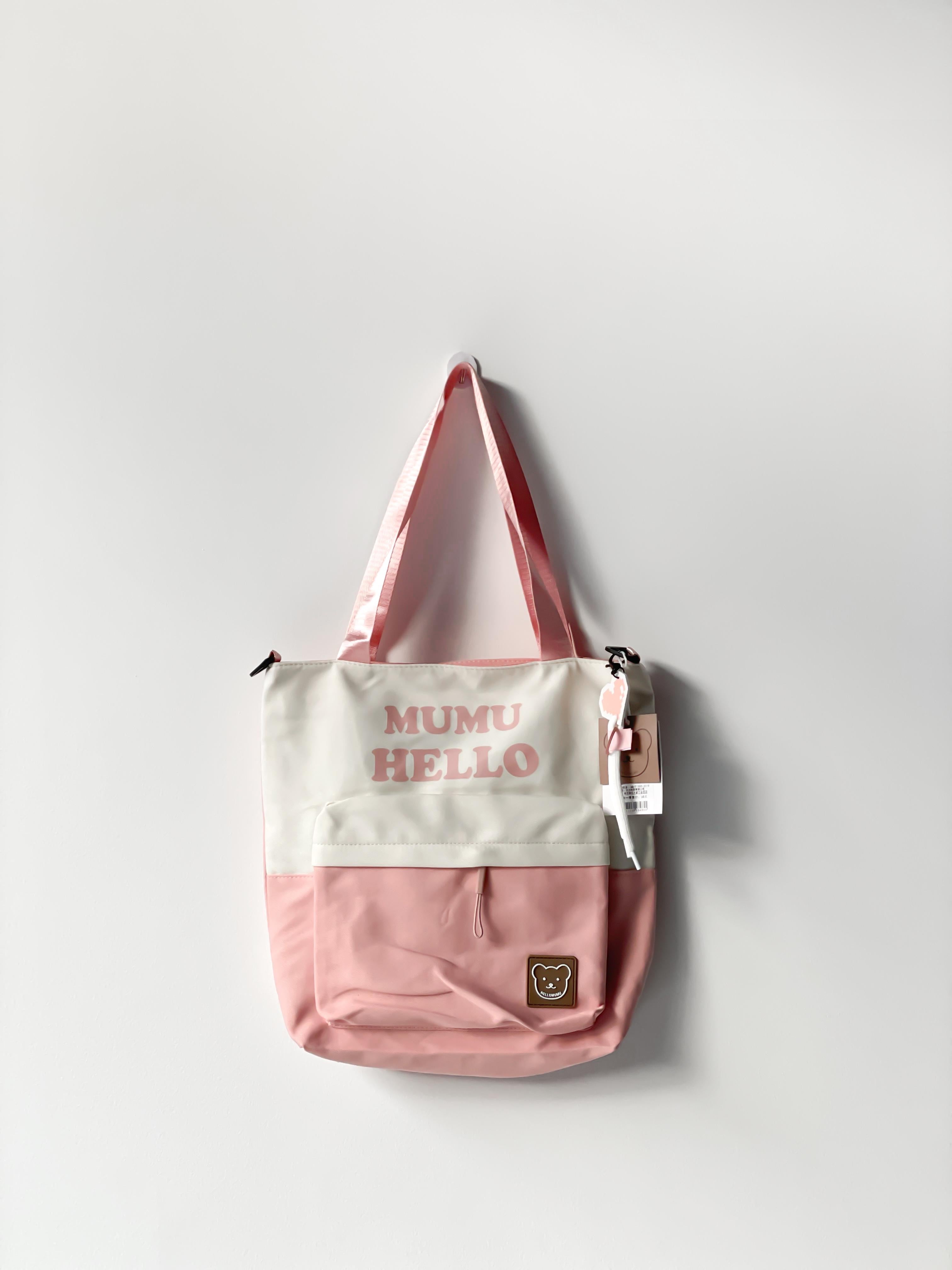 Mummu hello dual colour tote