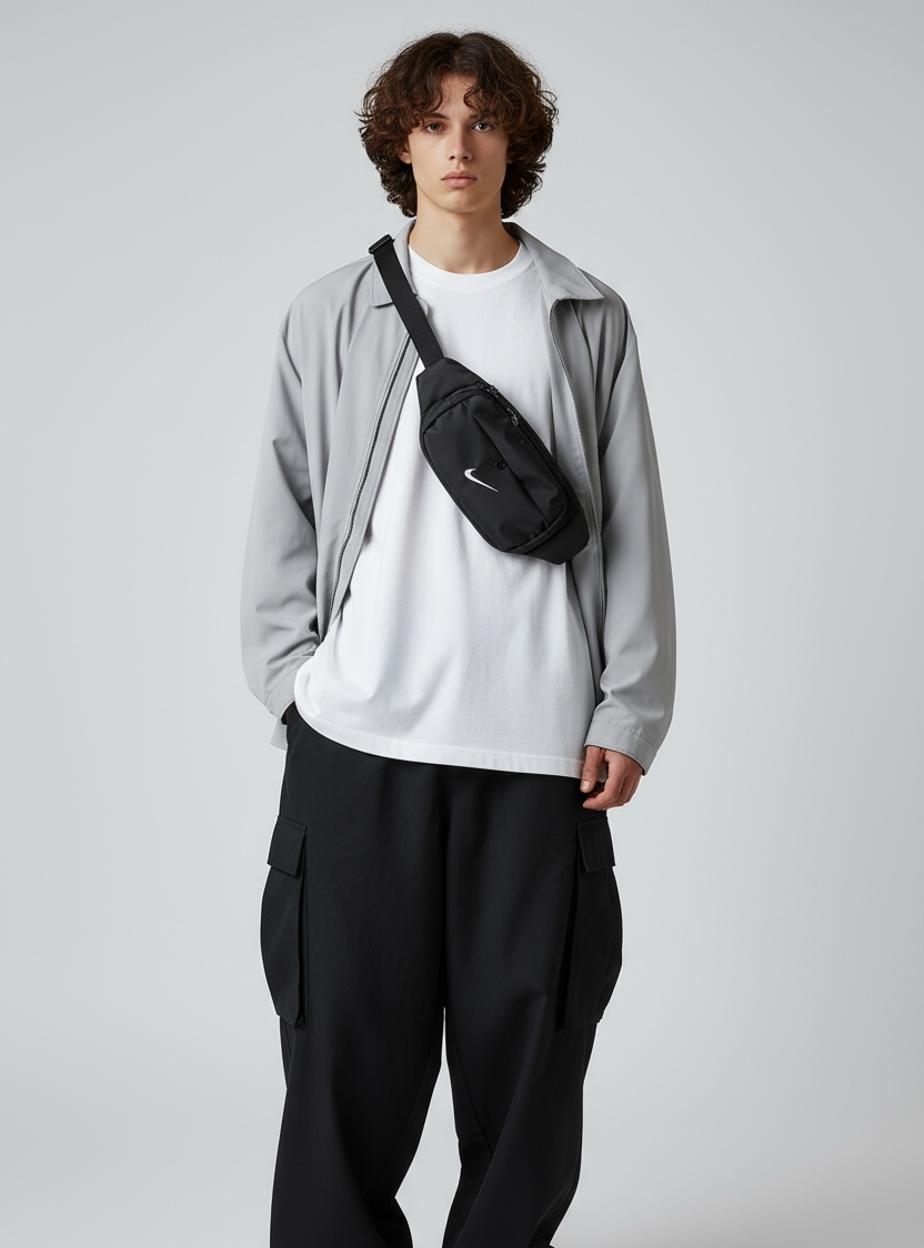 De Co Black Waist Bag