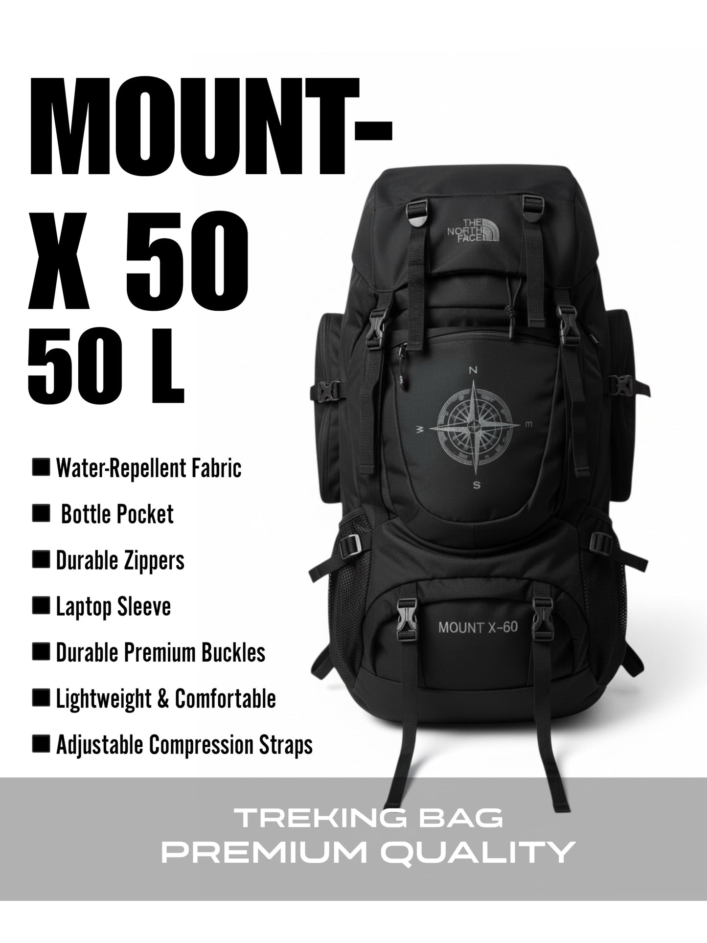 Mount-x 50L Treking bag