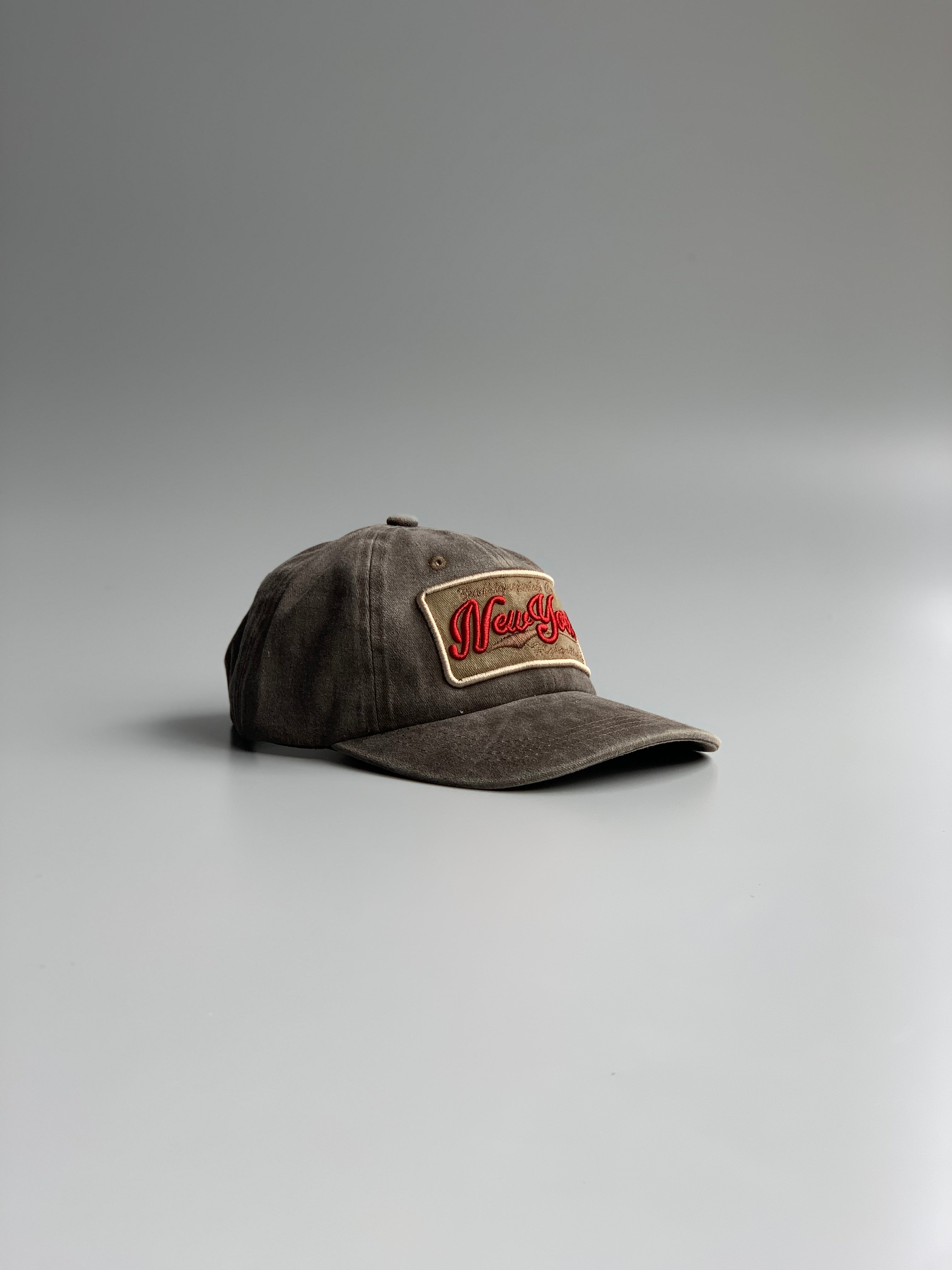New York denim cap