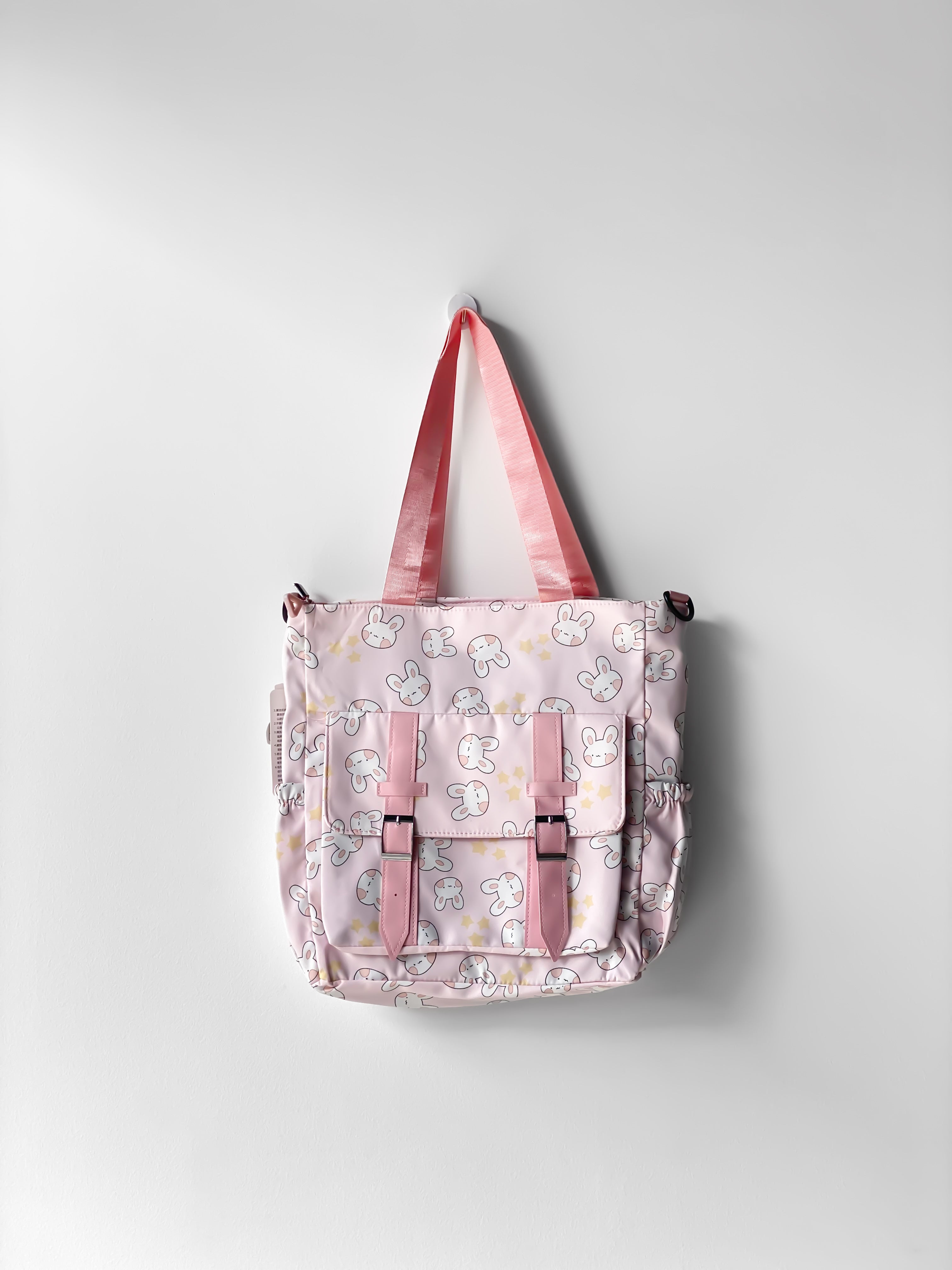 Printed Pink Tote