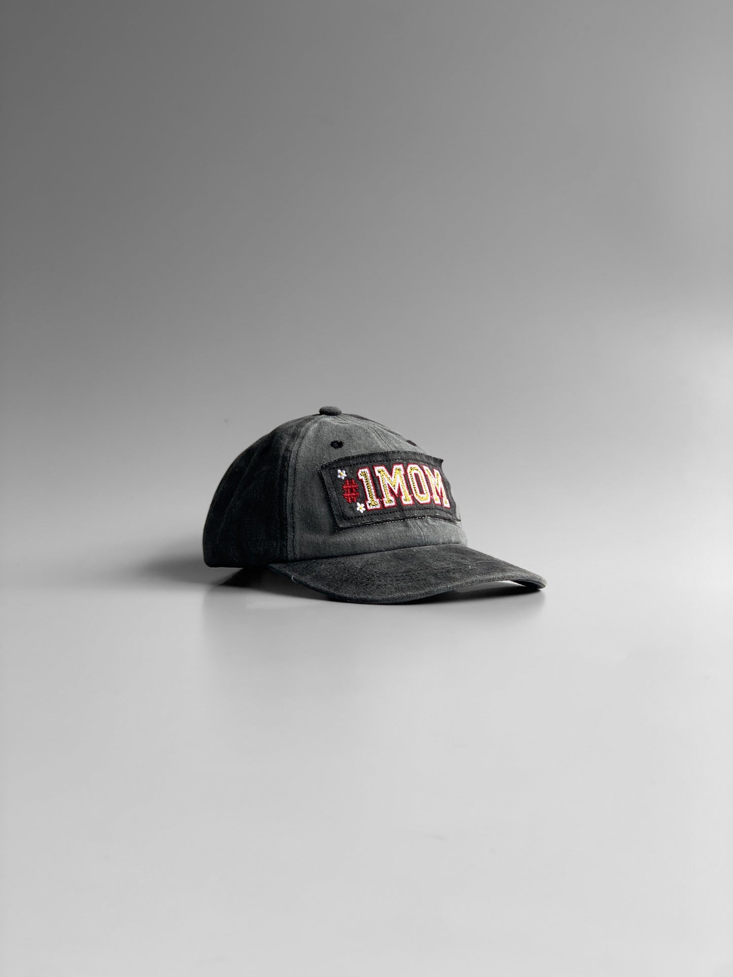 1 MOM denim cap