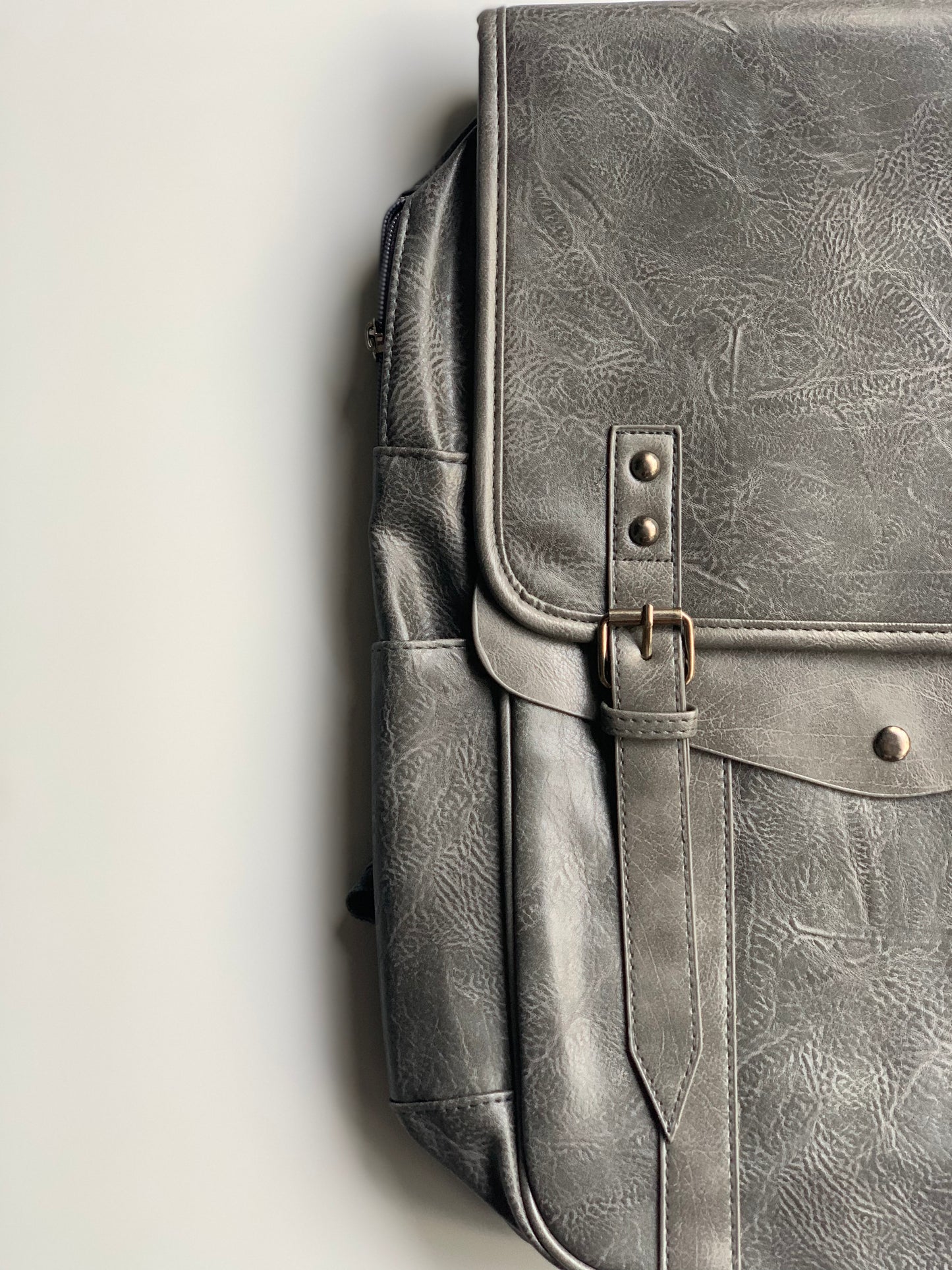 Leather imp backpack