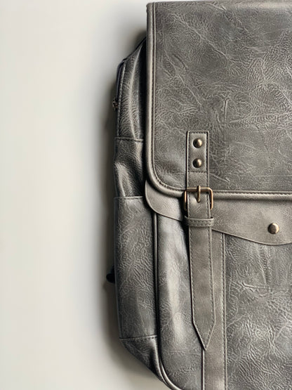 Leather imp backpack
