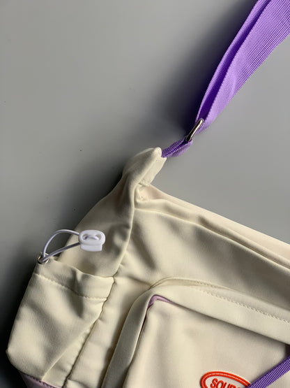 nylon crossbody messenger bag