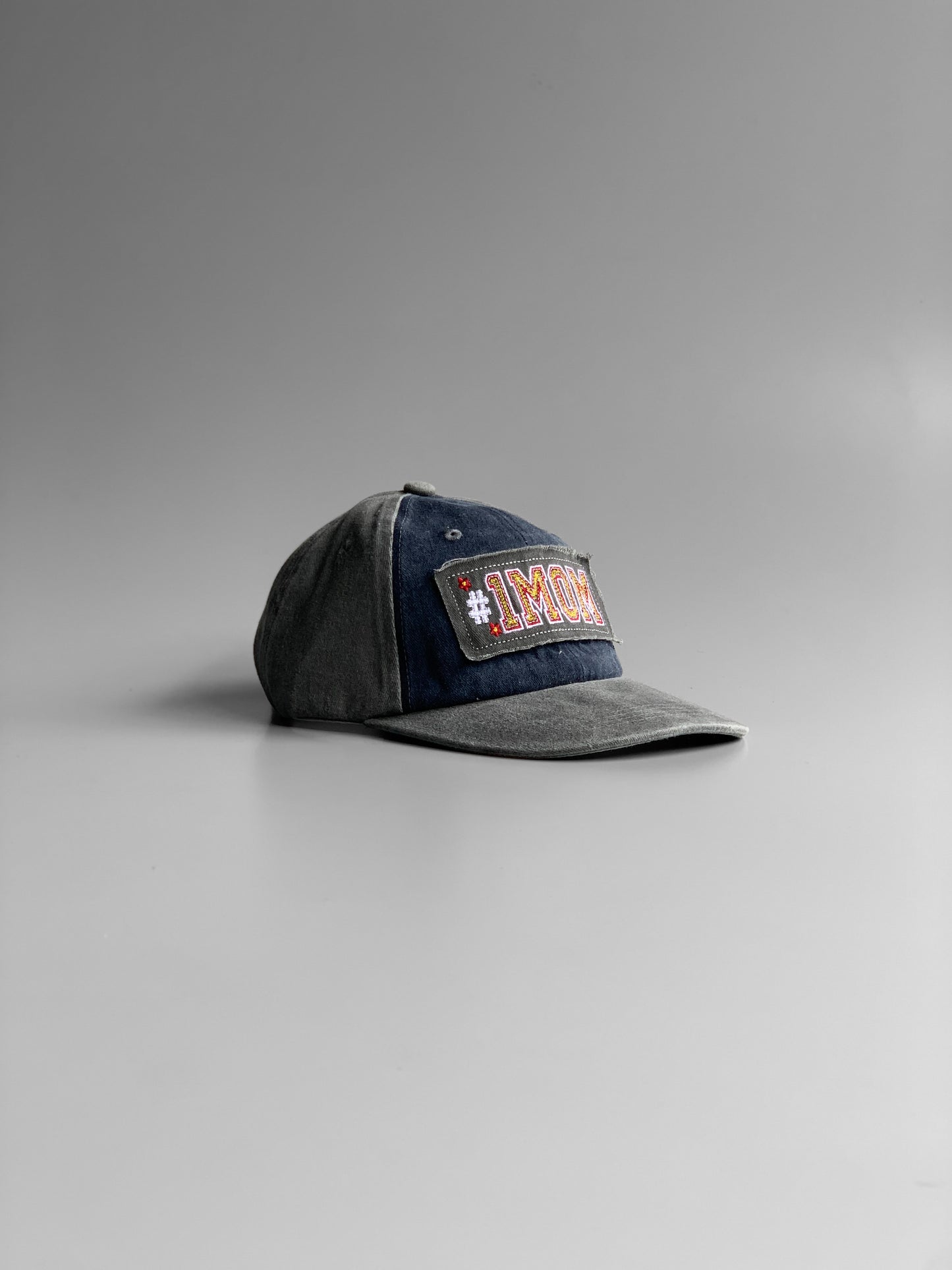 1 MOM denim cap