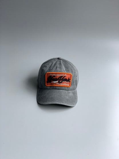 New York denim cap