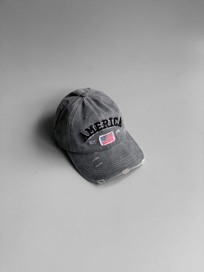 AMERICA EST denim cap