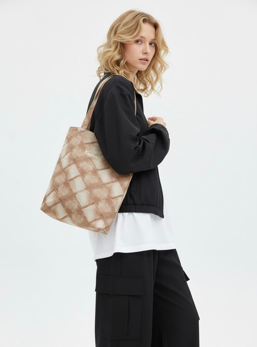 Printed Imported tote