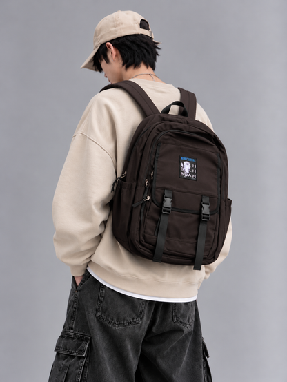 black multi imp backpack