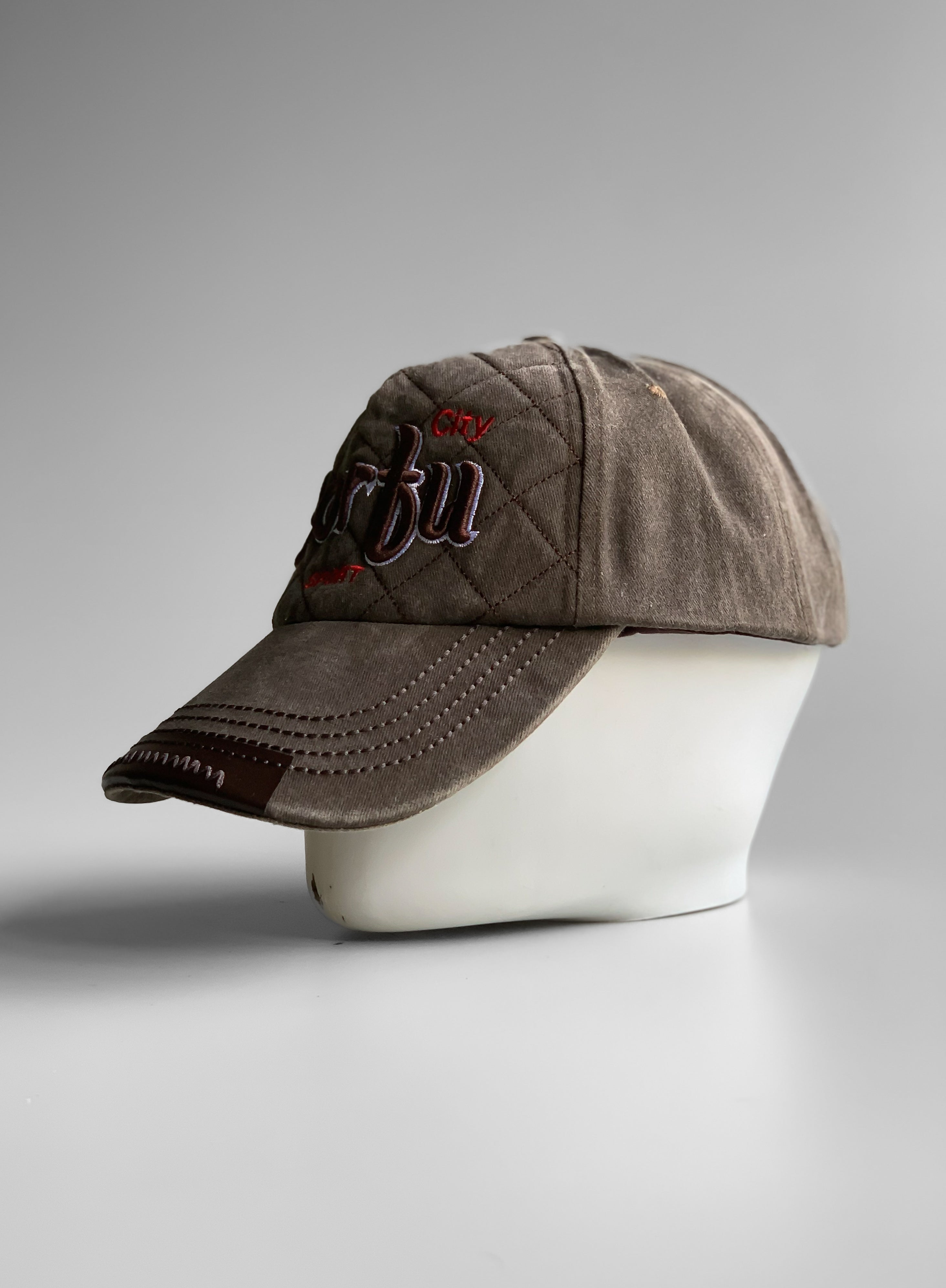 Corfu Olive Denim Cap