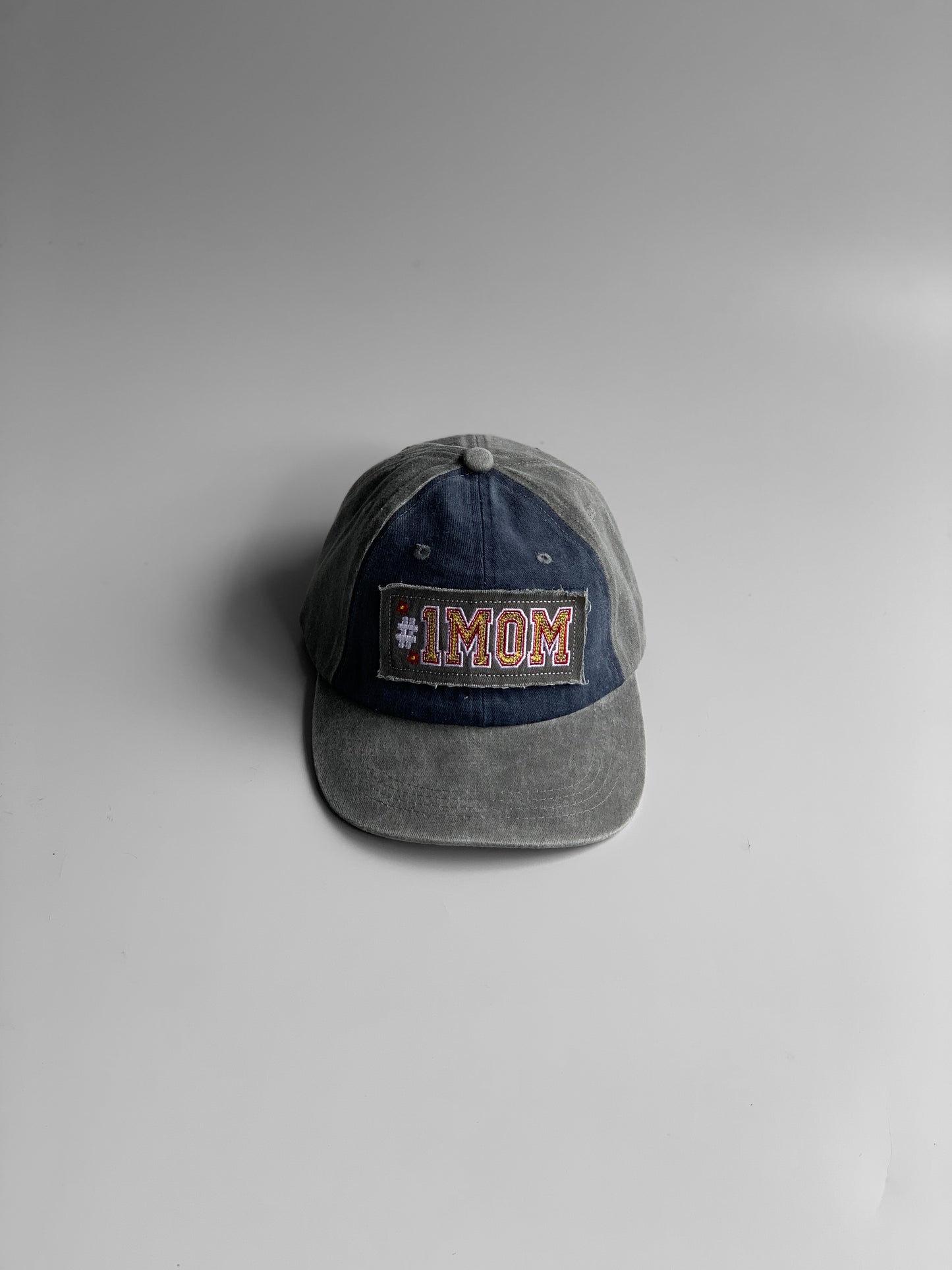 1 MOM denim cap