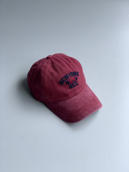 new york 1978 denim cap