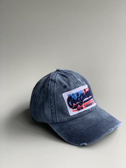 american  denim cap