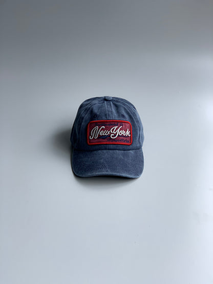 New York denim cap