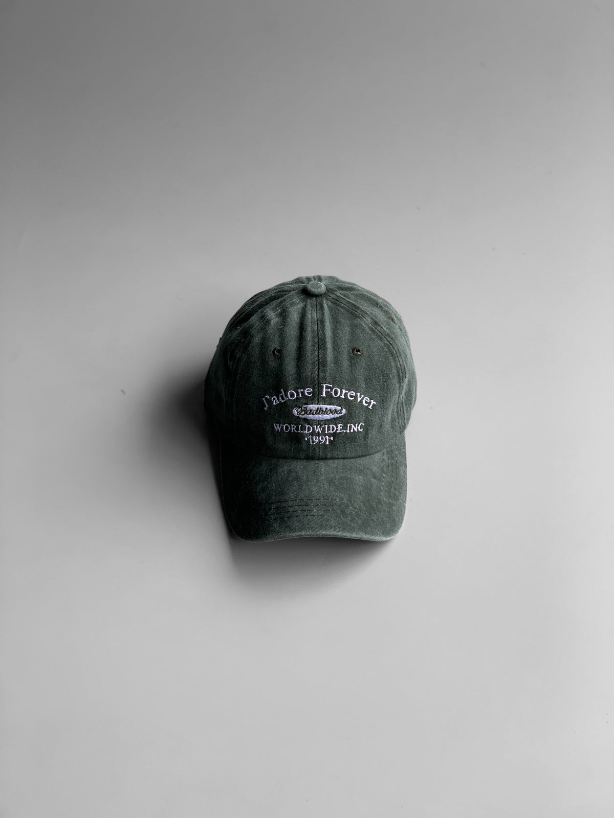 J'adore Forever denim cap