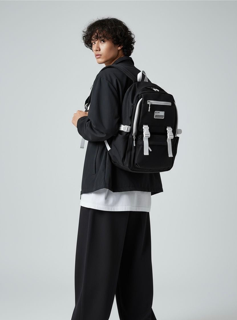 Sijin Imp Korean Black Backpack