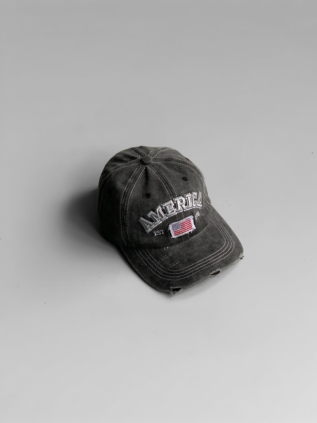 AMERICA EST denim cap