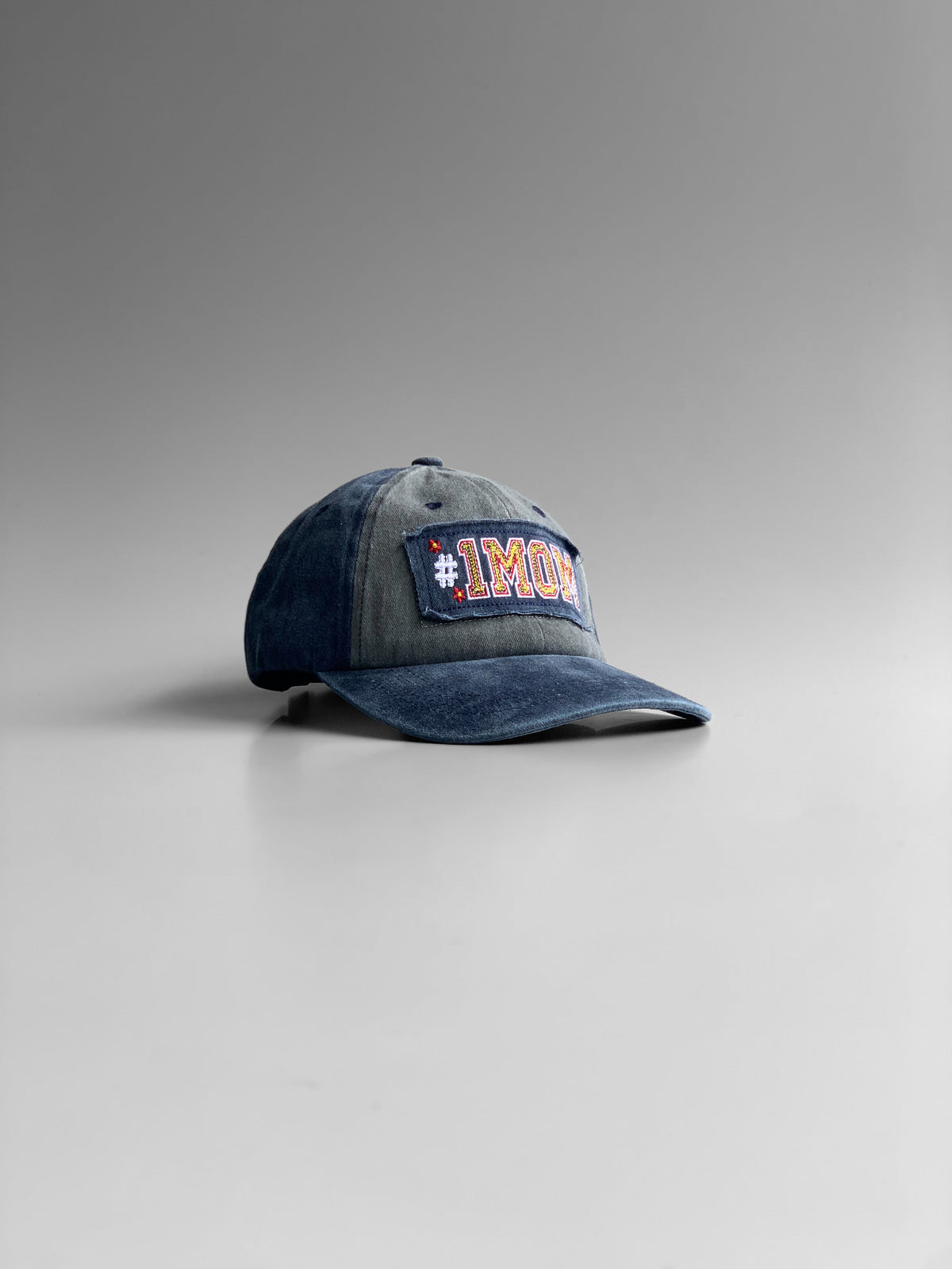 1 MOM denim cap