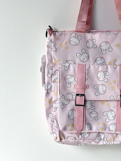 Printed Pink Tote