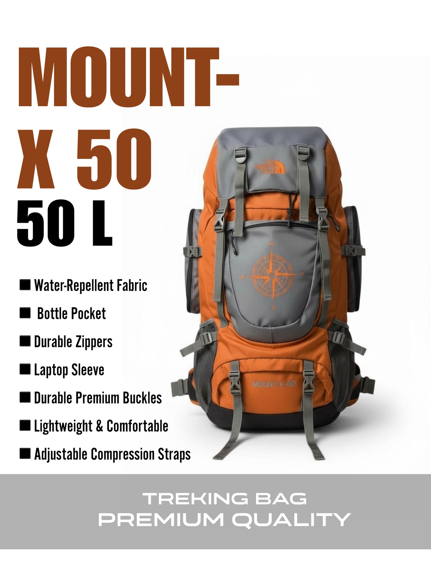 Mount-x 50L Treking bag