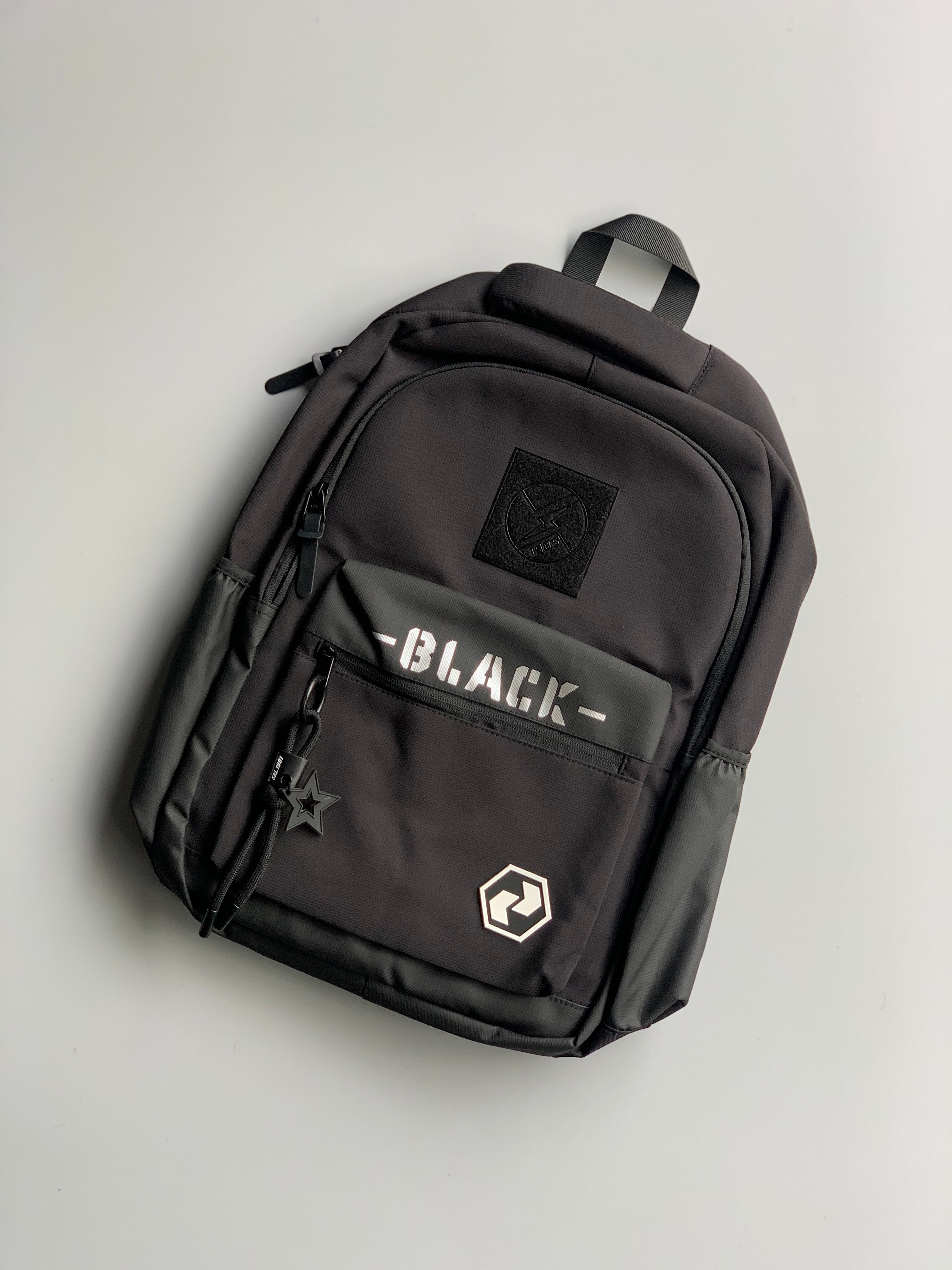 Black Vintage Imp Backpack