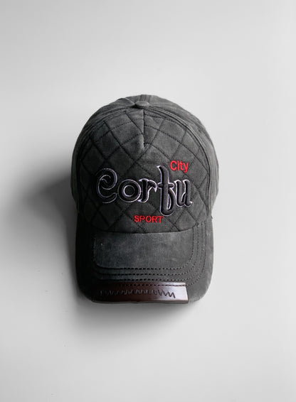 Corfu Olive Denim Cap