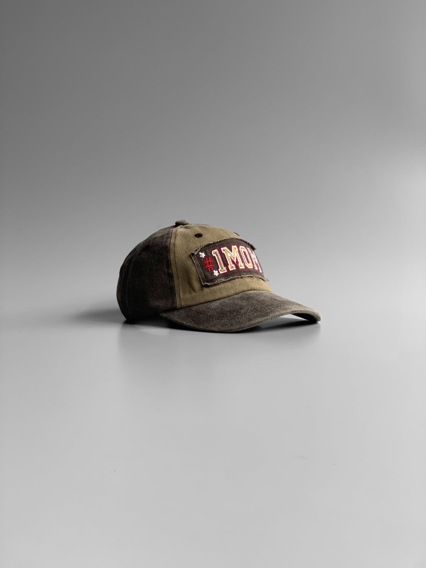 1 MOM denim cap