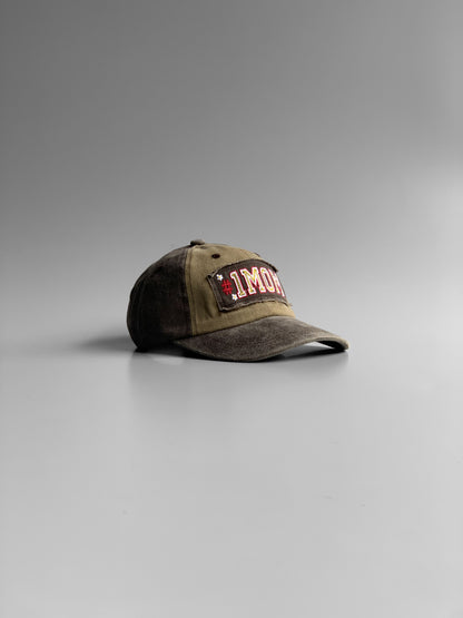 1 MOM denim cap