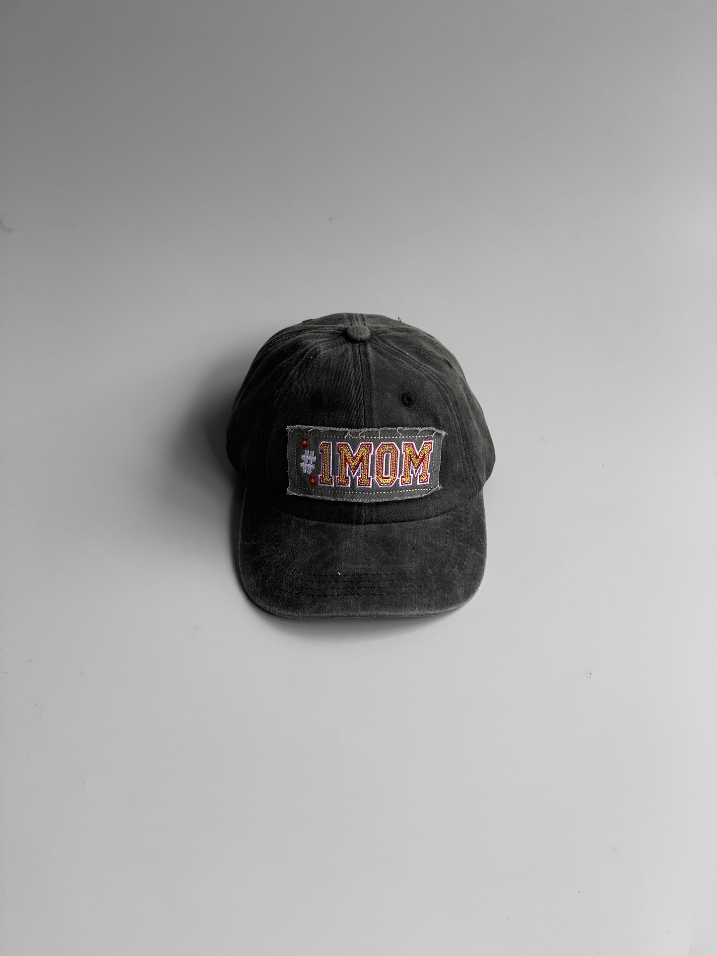 1 MOM denim cap