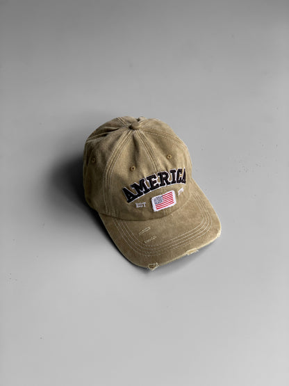 AMERICA EST denim cap