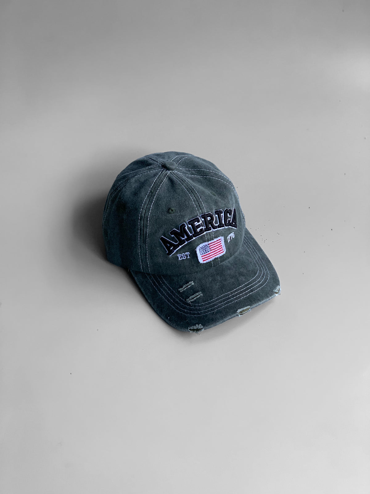 AMERICA EST denim cap