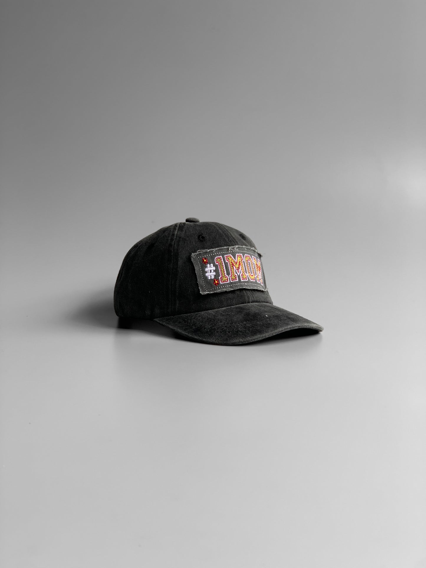 1 MOM denim cap